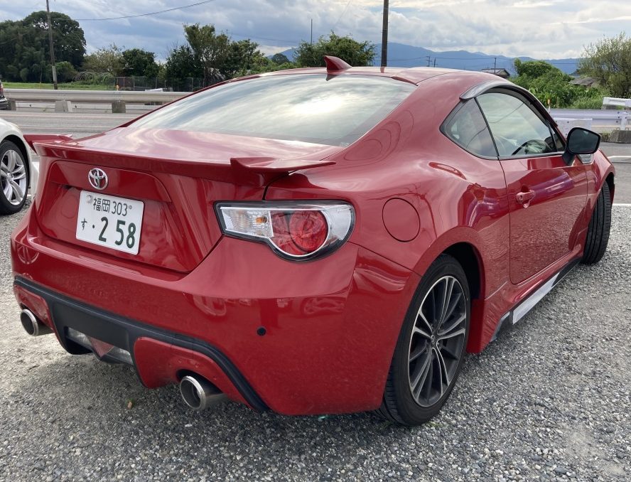 TOYOTA　８６　GT写真